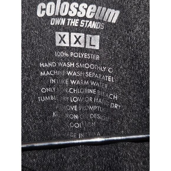 Missouri Tigers Mizzou Shirt Mens XXL Athletic Cut Long Sleeve Gray - Picture 3 of 3